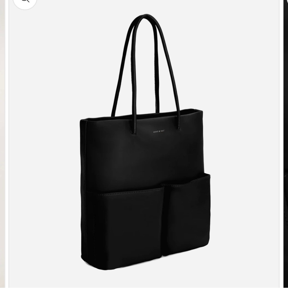 NWT Matt & Nat BERTA Vegan Tote Bag - Black